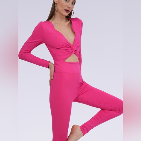 Minark Women’s Jumpsuit / Playsuit Long Sleeve full length leggings - Picture 3 of 4